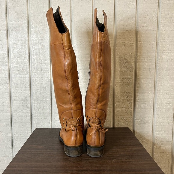 Steve Madden Nerves Leather Boots, size 8.5. - Picture 2 of 9